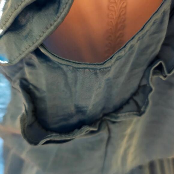 Steve Madden Dress Small Feminine Romantic Ruffle Coastal Boho Chic Party Date - Picture 12 of 12